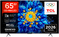 TCL 4K UHD QD Mini LED Google TV 65P8L, 65"